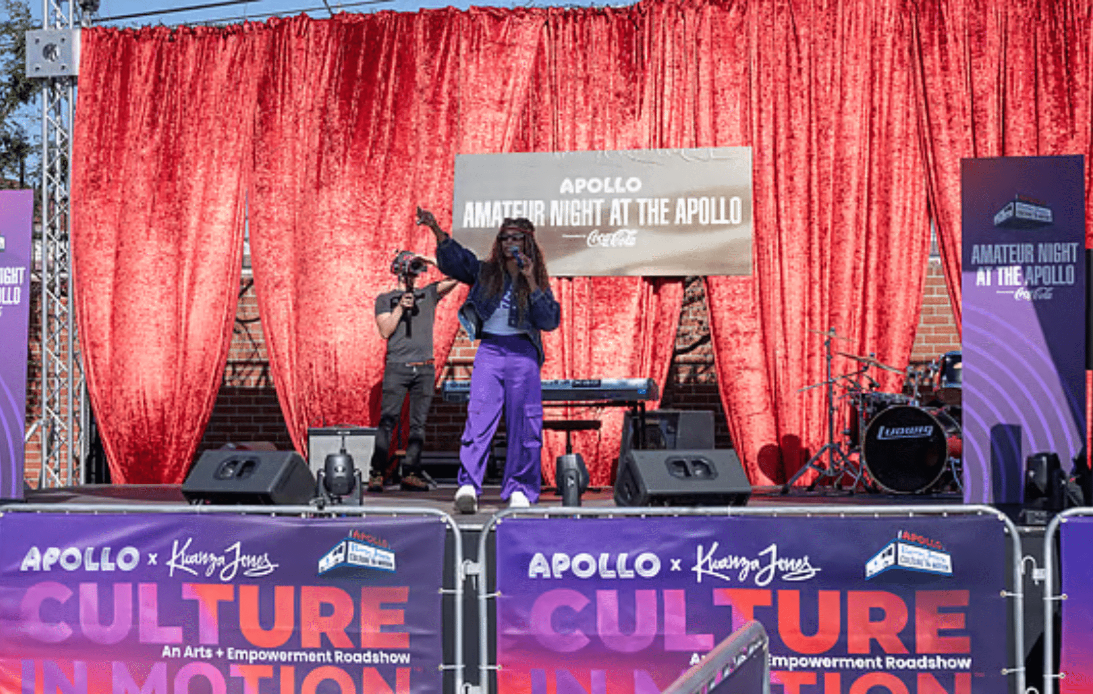 Kwanza Jones onstage during Culture In Motion